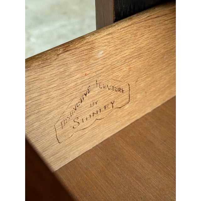 1960s Mid-Century Walnut Nightstand by Stanley For Sale - Image 12 of 12