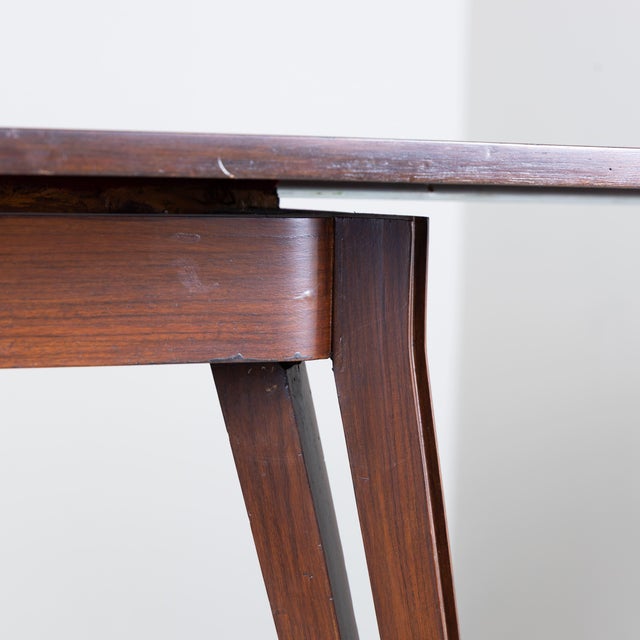 Mid-Century Extendable Wooden Table, 1950s For Sale - Image 9 of 18