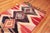 Moroccan Nazmiyal Collection Vintage Moroccan Boucherouite Geometric Rug For Sale - Image 3 of 8