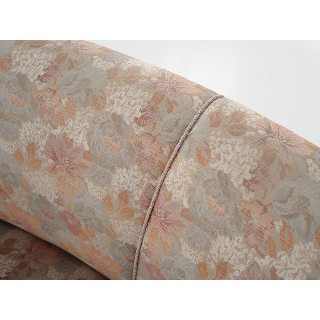 Wood Danish Solid Beech Banana Sofa, 1970s For Sale - Image 7 of 13