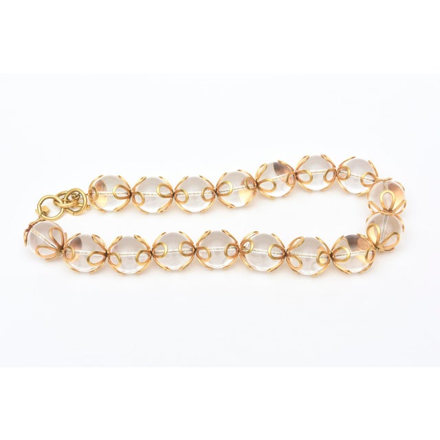 This original Anne Klein designer necklace from the 80's was one of the last few pieces she designed herself before she...