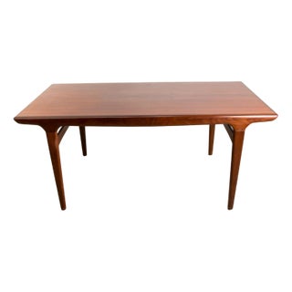 Large Danish Teak Extendable Dining Table by Johannes Andersen for Uldum Mobelfabrik, 1960s For Sale