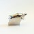 A vintage silver plated abstract figurine of a bull. Designed by Gunner Cyren for Dansk in the 1970s. Nice heavy weight...