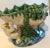 Vintage Mid 20th Century Majolica Frog Pedestal Bowl For Sale In New York - Image 6 of 12