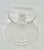 Glass 1930’s Duncan & Miller Clear Pressed Glass Pedestal 3 3/4” Compote Bowl Hobnail Thousand Eye Pattern For Sale - Image 7 of 12