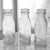 American Circa 1915–1920s Thomas A. Edison Clear Glass Battery Oil Bottles (Set of Three) For Sale - Image 3 of 11