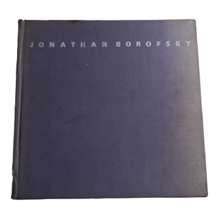 1984 Jonathan Borofsky Whitney Museum Art Book For Sale