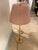 Abstract Pair of Visual Comfort Aerin Riga Buffet Lamps With Fermoie Pink Figured Lampshades For Sale - Image 3 of 8