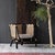 Crafted from black-toned bamboo framing and beige-colored rattan weave, the Quay Collection is French Colonial inspired...