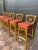 Set of Five McGuire Bar Stools For Sale In Los Angeles - Image 6 of 9