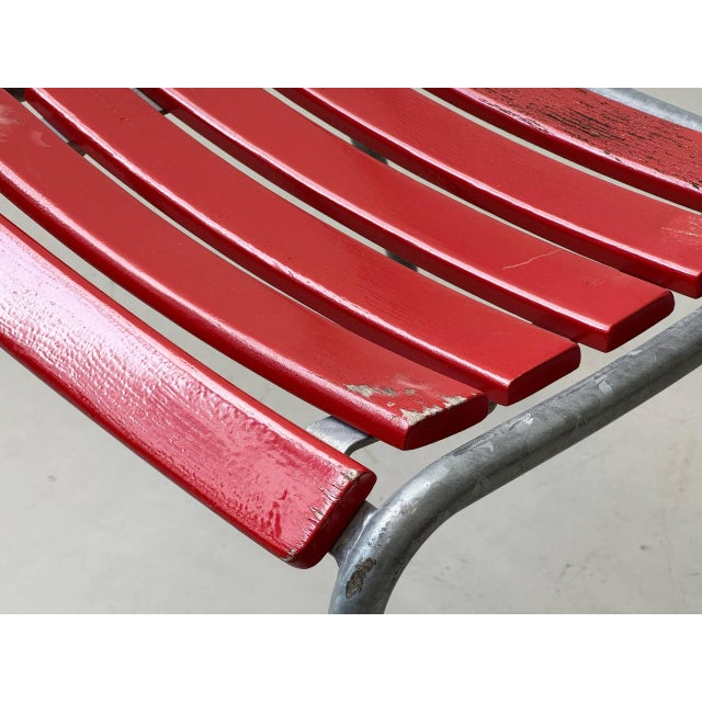 Vintage Garden Chairs in Ash Wood by Atelier Alinea, 1970s, Set of 4 For Sale - Image 6 of 17