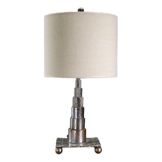 Folk Art Table Lamp, 1960s For Sale