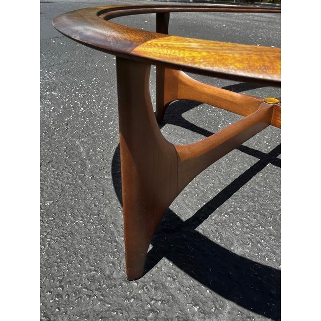 Mid Century Modern Boomerang Coffee Table Frame | Silhouette Series by Lane Furniture For Sale - Image 11 of 12