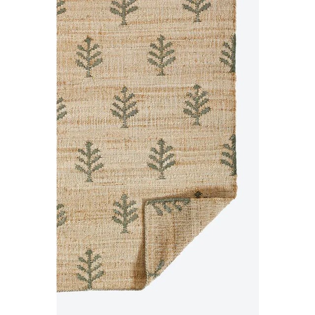 Contemporary Erin Gates by Momeni Orchard Verdure Natural Hand Woven Wool and Jute Area Rug 3'6" X 5'6" For Sale - Image 3 of 10