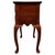Antique English Beech and Burr Walnut Inlaid Side Table, 1900s For Sale - Image 10 of 12