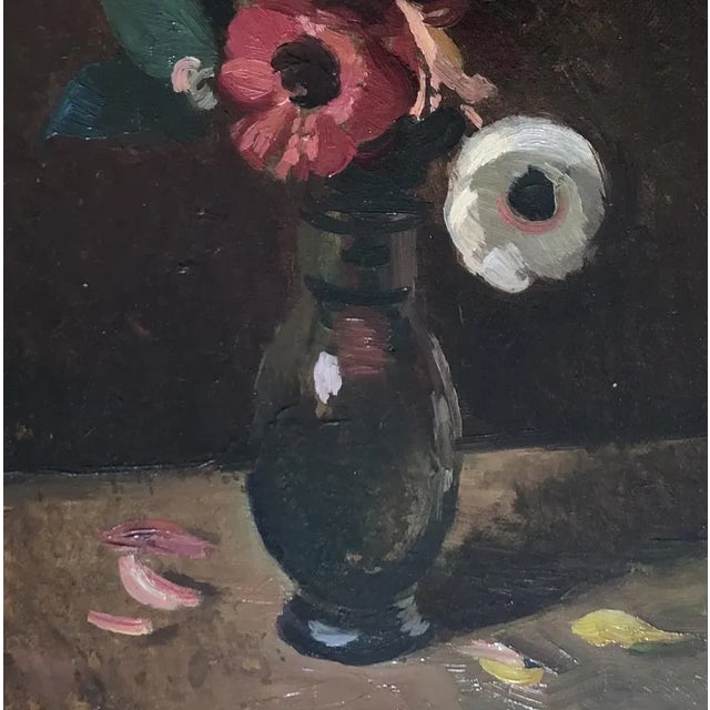 Georges Darel, Nature morte, Oil on Cardboard, Framed For Sale - Image 5 of 10