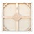 Contemporary abstract geometric painting by Houston-based artist Holland Geibel. The work features layers of rectangular...