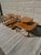 A beautiful three-piece Ashcraft table set. These multitiered accent tables have steam-bent solid wood. They are built...