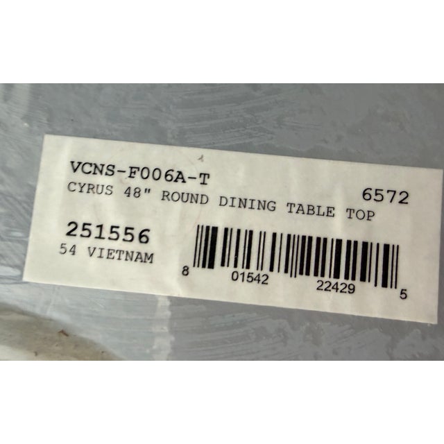 Modern Outdoor Dining Set by Four Hands With Teak Chairs, 5 Pieces For Sale In Las Vegas - Image 6 of 8