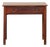 Early 19th Century Georgian Mahogany Single Drawer Side Table With Classic Swan Pulls For Sale