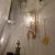 Metal Neoclassical Murano Glass Italian Sconces 1970s For Sale - Image 7 of 12