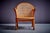 Stunning armchair with armrests, featuring Vienna straw caning, The chair has a frame made of lacquered cherrywood and a...