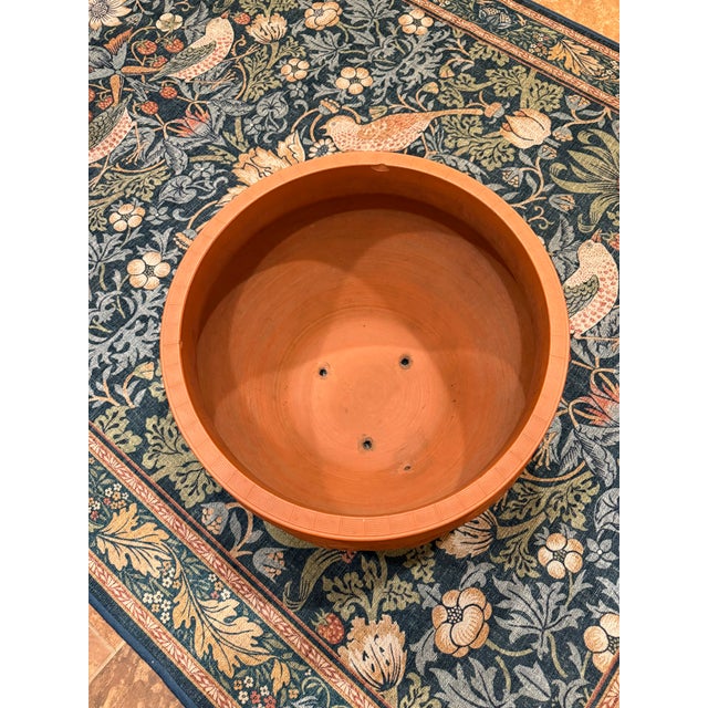 Ceramic Large Dragon Terracotta Pot Garden Planter For Sale - Image 7 of 12
