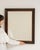 Wood 19th Century France Bronze Wood Mirror For Sale - Image 7 of 8