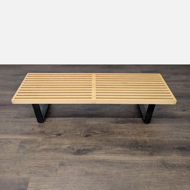 Herman Miller Herman Miller George Nelson Platform Bench For Sale - Image 4 of 12