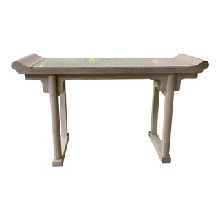 McGuire Ming Console Table For Sale