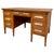 Stunning vintage oak desk, designed in France, circa 1940s. Crafted with meticulous attention to detail, this desk...