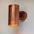 Metal Hans-Agne Jakobsson C 627/110 'Rulle' Raw Copper Outdoor Sconce For Sale - Image 7 of 12