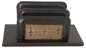 Desk Letter Holder in Black, France, 20th Century