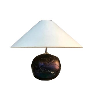Art Glass Table Lamp by B. Vallien for Kosta Boda For Sale
