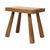 Brutalist Rustic Wood Milking Stool, 1950s For Sale - Image 11 of 18