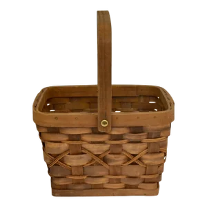 Reed & Wood Basket