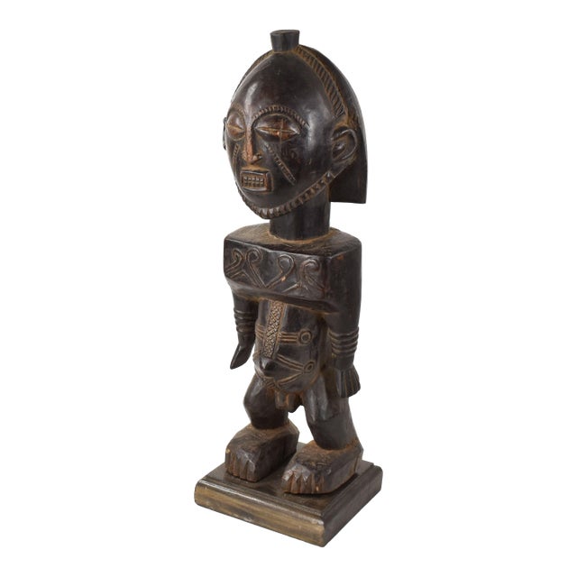 Early 20th Century Buyu (Boyo) Male Figure on Custom Base For Sale