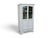 Antique Wooden Display Cabinet with Original Beveled Glass and Lived-in Patina, 1890s For Sale - Image 4 of 9