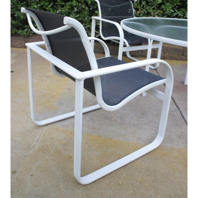 1980s Richard Frinier for Brown Jordan Quantum Dining Extruded Aluminum