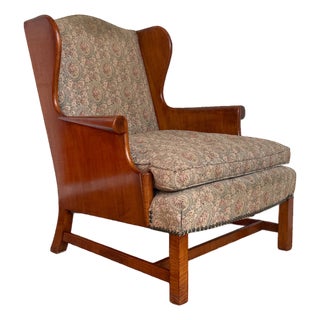 20th Century Attrib. Early Stickley "Connecticut Valley" Wingback Chair For Sale