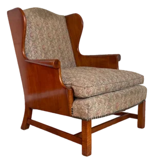 20th Century Attrib. Early Stickley "Connecticut Valley" Wingback Chair