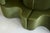 Green Cloverleaf Sofa in Prada Green Velvet by Verner Panton for Verpan, Denmark, 2000s, Set of 2 For Sale - Image 8 of 13