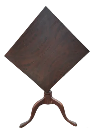 18th Century Grain Painted Tilt Top Tea Table