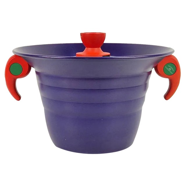 Spaghetti Pot Sally by Gianfranco Gasparini for Lagostina Academia, Italy, 1990s For Sale