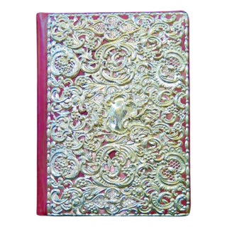 Vintage Late 19th Century Sterling Silver Document Folder For Sale