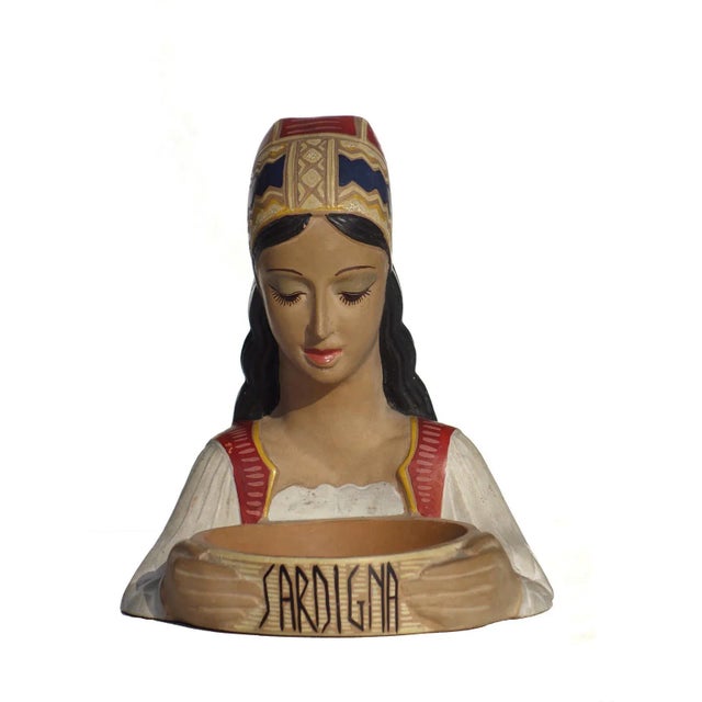 Mid-Century Ceramic Figure by Paolo Loddo, 1950s For Sale - Image 10 of 10