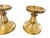 Brass Vintage Metal Candlestick Pair For Sale - Image 8 of 10