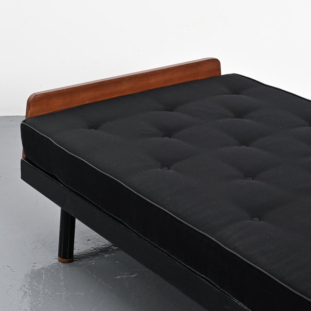 Scal Bed by Jean Prouvé for Steph Simon, 1960s For Sale - Image 10 of 15