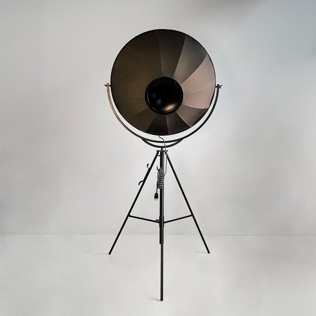 Textile Italian Modern Floor Lamp by Mariano Fortuny for Palladio Italia, 1980s For Sale - Image 7 of 17