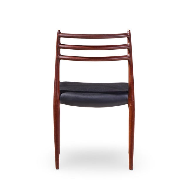 Brown Niels Moller Models 75 and 78 Danish Teak Dining Chairs - Set of 6 For Sale - Image 8 of 18